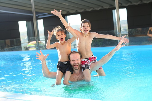 swimming